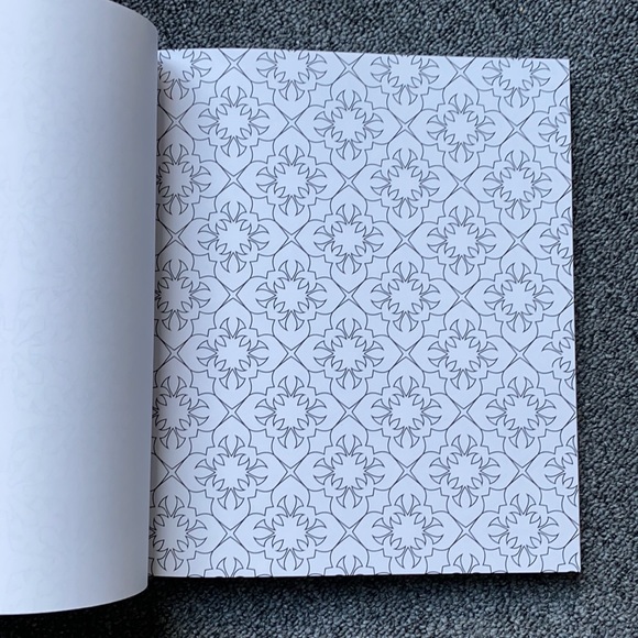 Stress Less Adult Coloring Book - Mosaic Patterns - Brand New - Picture 6 of 14